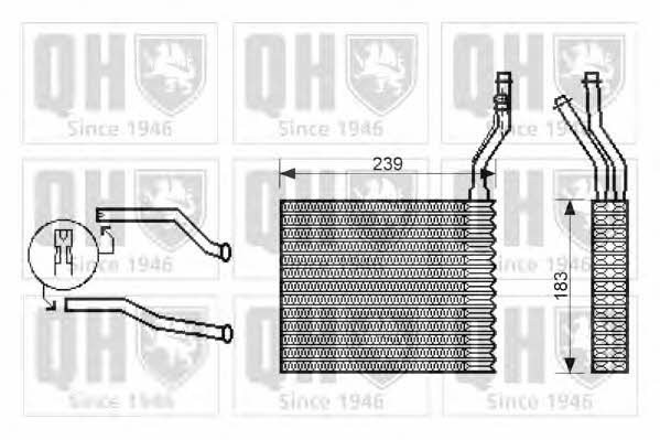 Quinton Hazell QHR2203 Nagrzewnica ogrzewania kabiny QHR2203: Dobra cena w Polsce na 2407.PL - Kup Teraz!