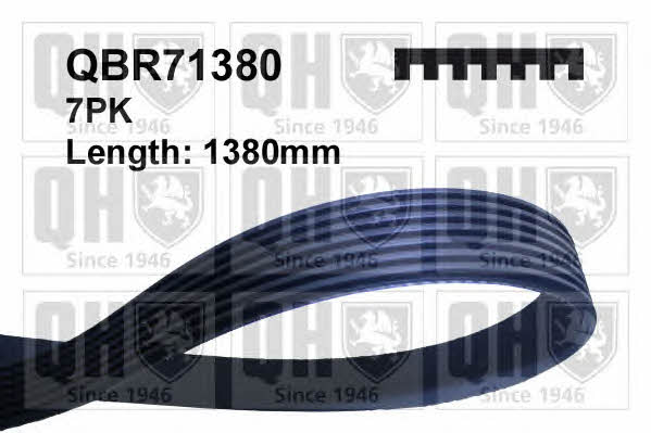 Quinton Hazell QBR71380 V-Ribbed Belt QBR71380: Buy near me in Poland at 2407.PL - Good price!