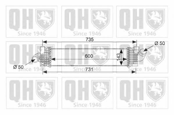 Quinton Hazell QIC132 Chłodnica powietrza doładowującego (intercooler) QIC132: Dobra cena w Polsce na 2407.PL - Kup Teraz!