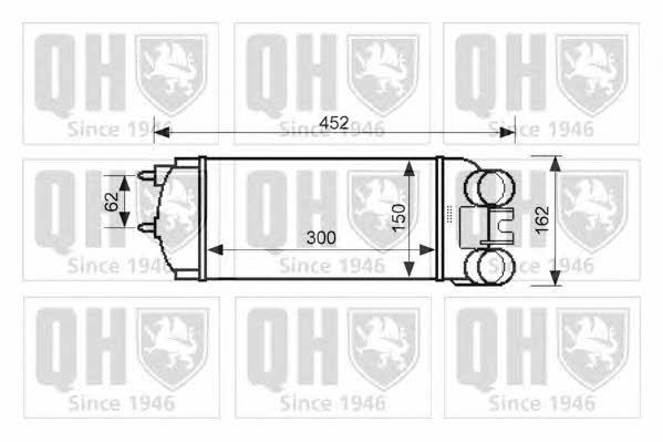 Quinton Hazell QIC134 Chłodnica powietrza doładowującego (intercooler) QIC134: Atrakcyjna cena w Polsce na 2407.PL - Zamów teraz!