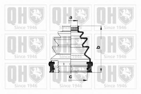 Quinton Hazell QJB1010 Bellow, driveshaft QJB1010: Buy near me in Poland at 2407.PL - Good price!