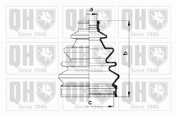 Quinton Hazell QJB108 Bellow, driveshaft QJB108: Buy near me in Poland at 2407.PL - Good price!