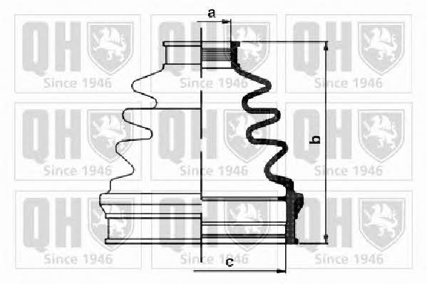 Quinton Hazell QJB1113 Bellow, driveshaft QJB1113: Buy near me at 2407.PL in Poland at an Affordable price!