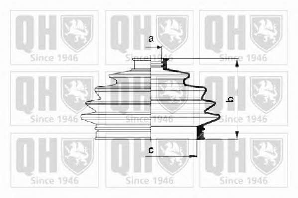 Quinton Hazell QJB132 Bellow, driveshaft QJB132: Buy near me in Poland at 2407.PL - Good price!