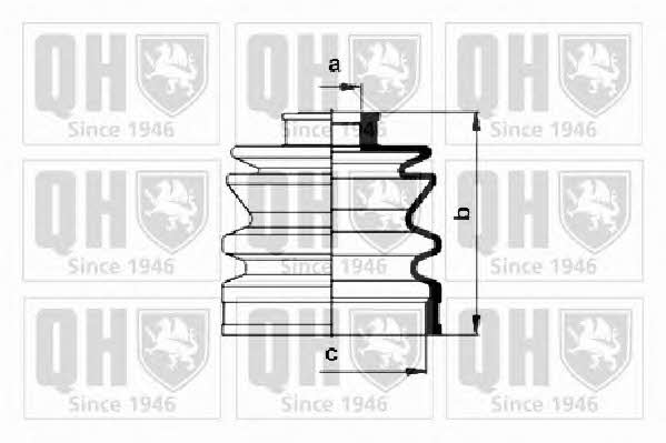 Quinton Hazell QJB151 Bellow, driveshaft QJB151: Buy near me in Poland at 2407.PL - Good price!