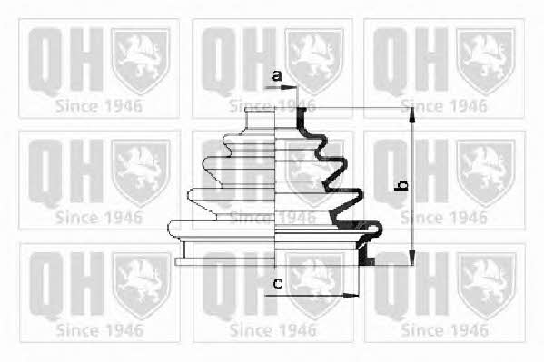 Quinton Hazell QJB2239 Bellow, driveshaft QJB2239: Buy near me in Poland at 2407.PL - Good price!