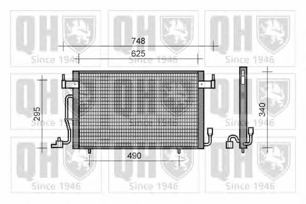 Quinton Hazell QCN156 Радиатор кондиционера (Конденсатор) QCN156: Отличная цена - Купить в Польше на 2407.PL!