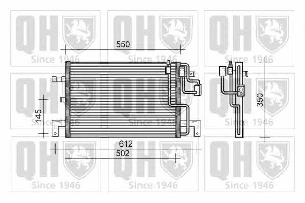 Quinton Hazell QCN171 Cooler Module QCN171: Buy near me in Poland at 2407.PL - Good price!