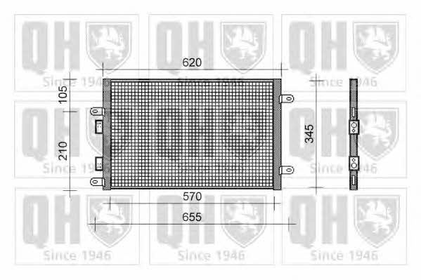 Quinton Hazell QCN199 Cooler Module QCN199: Buy near me in Poland at 2407.PL - Good price!