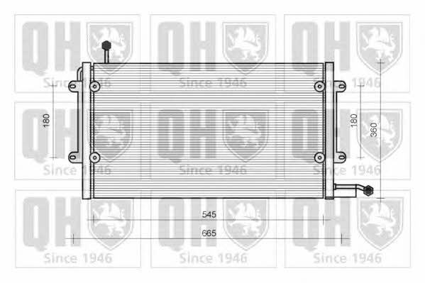 Quinton Hazell QCN23 Kühlmodul QCN23: Kaufen Sie zu einem guten Preis in Polen bei 2407.PL!