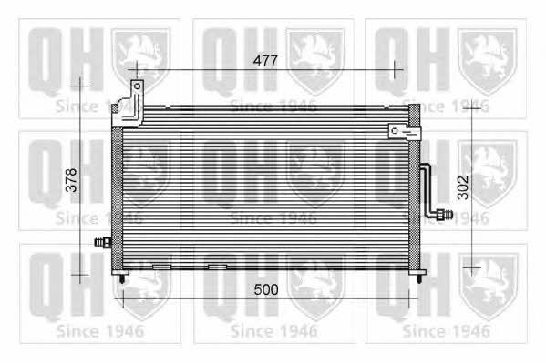 Quinton Hazell QCN237 Радиатор кондиционера (Конденсатор) QCN237: Отличная цена - Купить в Польше на 2407.PL!