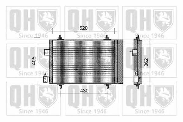 Quinton Hazell QCN322 Cooler Module QCN322: Buy near me in Poland at 2407.PL - Good price!