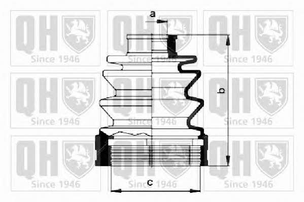 Quinton Hazell QJB265 Bellow, driveshaft QJB265: Buy near me in Poland at 2407.PL - Good price!