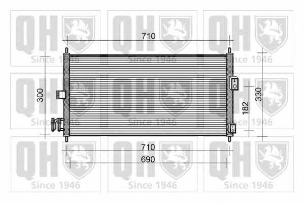 Quinton Hazell QCN397 Радиатор кондиционера (Конденсатор) QCN397: Отличная цена - Купить в Польше на 2407.PL!