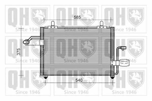 Quinton Hazell QCN419 Радиатор кондиционера (Конденсатор) QCN419: Отличная цена - Купить в Польше на 2407.PL!