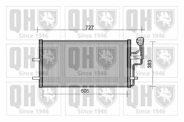 Quinton Hazell QCN440 Радиатор кондиционера (Конденсатор) QCN440: Отличная цена - Купить в Польше на 2407.PL!