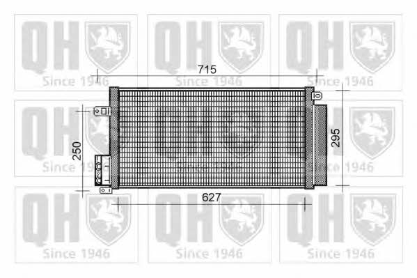 Quinton Hazell QCN456 Радиатор кондиционера (Конденсатор) QCN456: Отличная цена - Купить в Польше на 2407.PL!