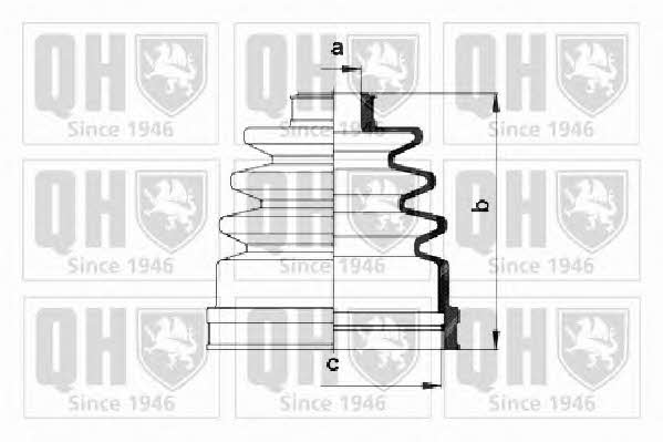 Quinton Hazell QJB280 Bellow, driveshaft QJB280: Buy near me in Poland at 2407.PL - Good price!