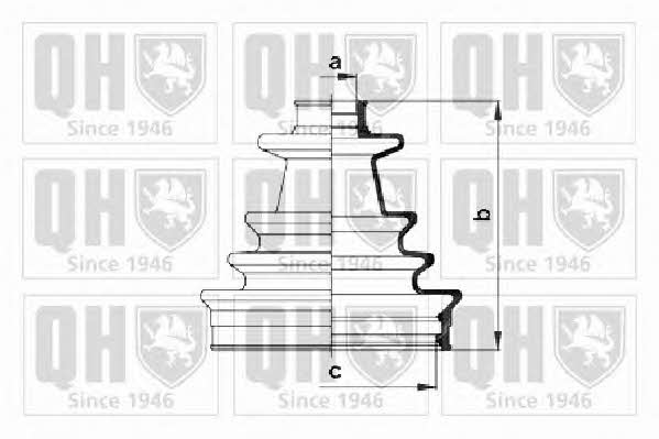 Quinton Hazell QJB286 Bellow, driveshaft QJB286: Buy near me in Poland at 2407.PL - Good price!