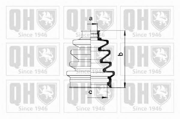 Quinton Hazell QJB370 Faltenbalg, antriebswelle QJB370: Kaufen Sie zu einem guten Preis in Polen bei 2407.PL!