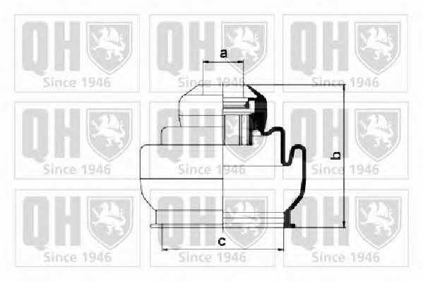 Quinton Hazell QJB604 Bellow, driveshaft QJB604: Buy near me in Poland at 2407.PL - Good price!