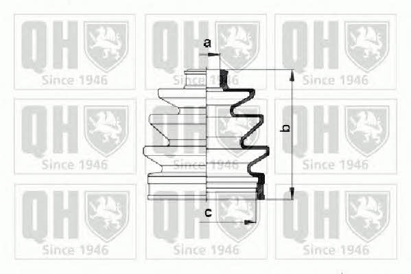 Quinton Hazell QJB694 Bellow, driveshaft QJB694: Buy near me in Poland at 2407.PL - Good price!