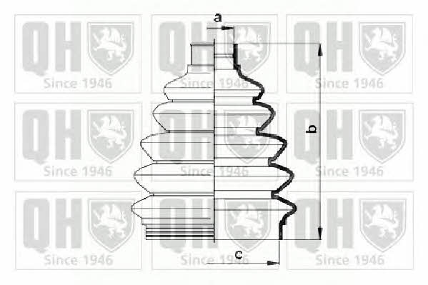 Quinton Hazell QJB741 Bellow, driveshaft QJB741: Buy near me at 2407.PL in Poland at an Affordable price!