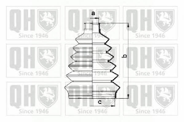 Quinton Hazell QJB866 Bellow, driveshaft QJB866: Buy near me in Poland at 2407.PL - Good price!