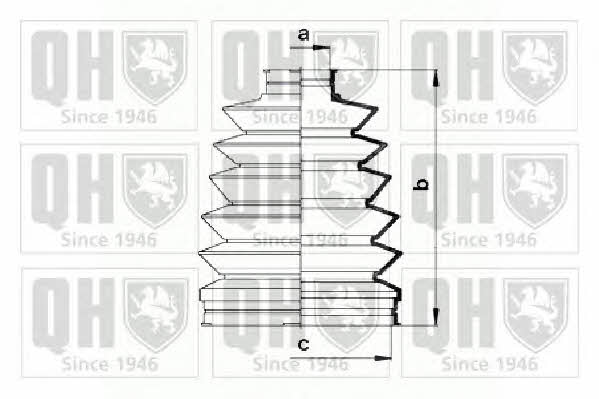 Quinton Hazell QJB900 Bellow, driveshaft QJB900: Buy near me in Poland at 2407.PL - Good price!