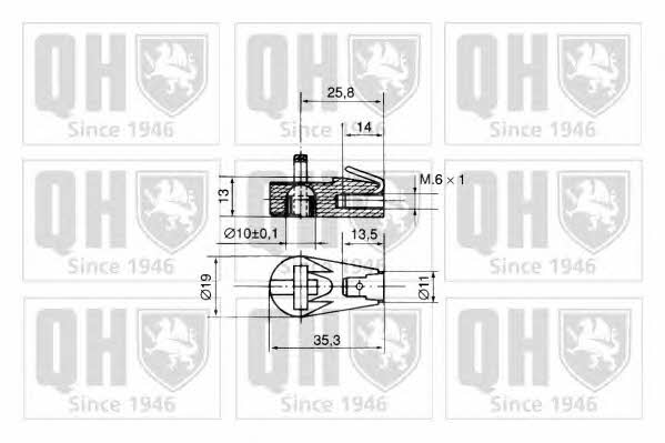 Quinton Hazell QTS128558 Gas Spring, boot-/cargo area QTS128558: Buy near me in Poland at 2407.PL - Good price!