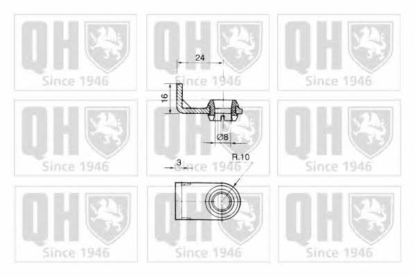 Quinton Hazell QTS128455 Gas Spring, boot-/cargo area QTS128455: Buy near me at 2407.PL in Poland at an Affordable price!