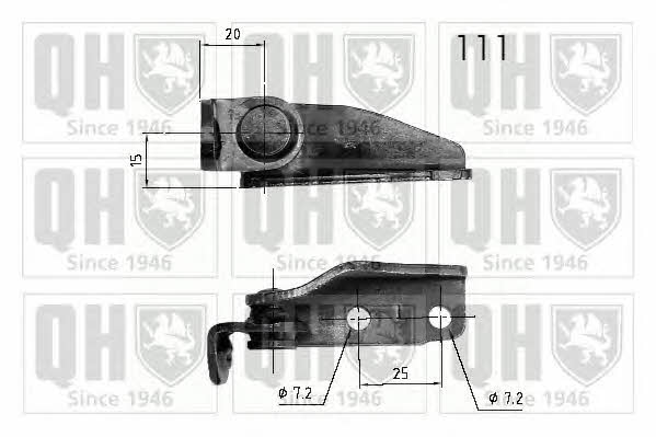 Quinton Hazell QTS840243 Gas Spring, boot-/cargo area QTS840243: Buy near me in Poland at 2407.PL - Good price!