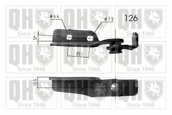 Quinton Hazell QTS840254 Gas Spring, boot-/cargo area QTS840254: Buy near me in Poland at 2407.PL - Good price!