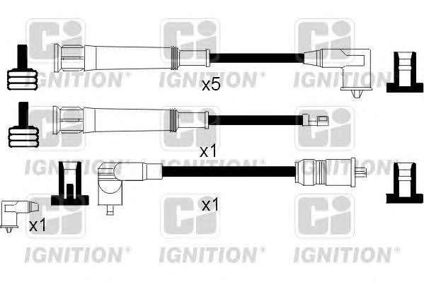 Quinton Hazell XC1017 Дроти високовольтні, комплект XC1017: Приваблива ціна - Купити у Польщі на 2407.PL!