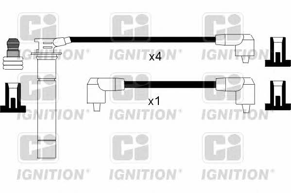 Quinton Hazell XC1050 Провода высоковольтные, комплект XC1050: Отличная цена - Купить в Польше на 2407.PL!