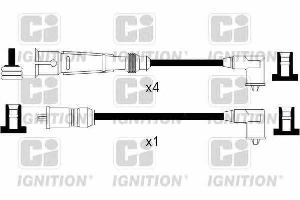 Quinton Hazell XC1070 Przewody wysokiego napięcia, komplet XC1070: Dobra cena w Polsce na 2407.PL - Kup Teraz!