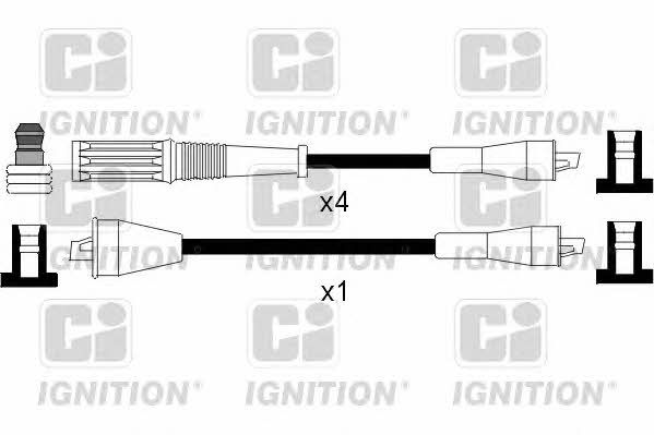 Quinton Hazell XC201 Ignition cable kit XC201: Buy near me in Poland at 2407.PL - Good price!