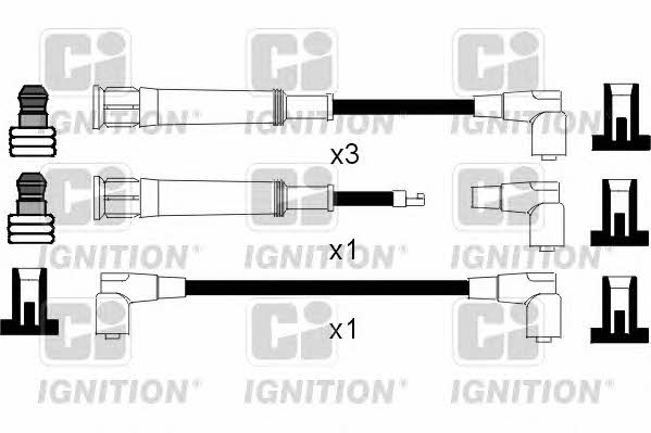 Quinton Hazell XC468 Дроти високовольтні, комплект XC468: Приваблива ціна - Купити у Польщі на 2407.PL!