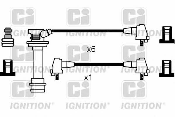 Quinton Hazell XC629 Ignition cable kit XC629: Buy near me in Poland at 2407.PL - Good price!