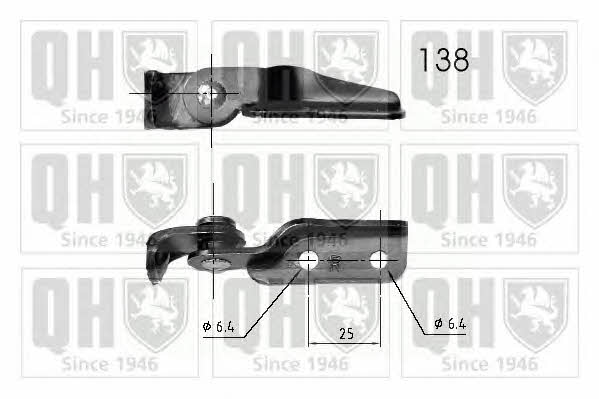 Quinton Hazell 140266 Gas Spring, boot-/cargo area 140266: Buy near me in Poland at 2407.PL - Good price!