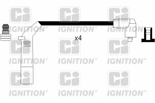 Quinton Hazell XC808 Przewody wysokiego napięcia, komplet XC808: Dobra cena w Polsce na 2407.PL - Kup Teraz!