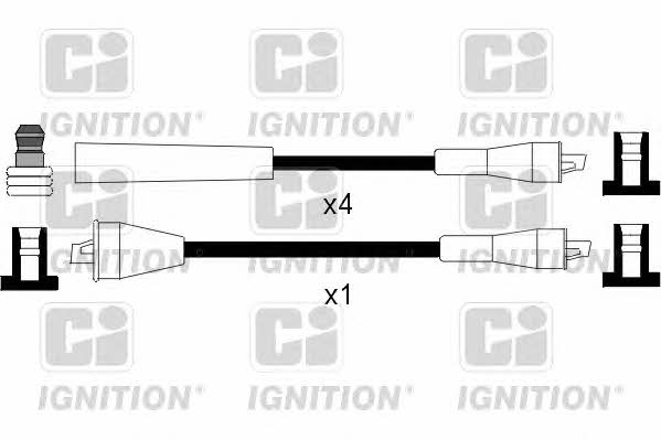 Quinton Hazell XC846 Ignition cable kit XC846: Buy near me at 2407.PL in Poland at an Affordable price!