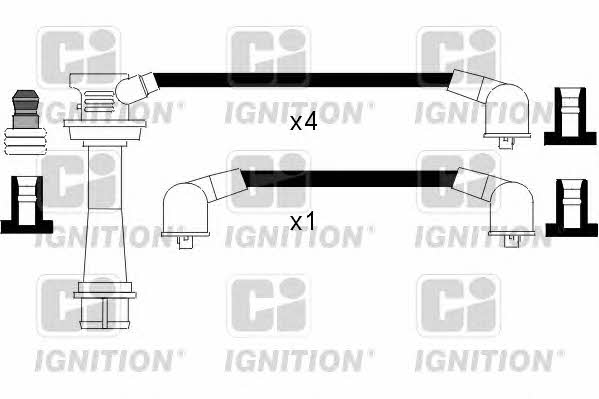 Quinton Hazell XC943 Ignition cable kit XC943: Buy near me at 2407.PL in Poland at an Affordable price!