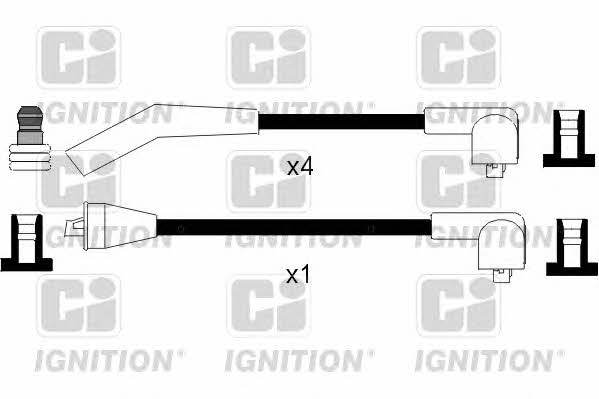 Quinton Hazell XC969 Дроти високовольтні, комплект XC969: Приваблива ціна - Купити у Польщі на 2407.PL!