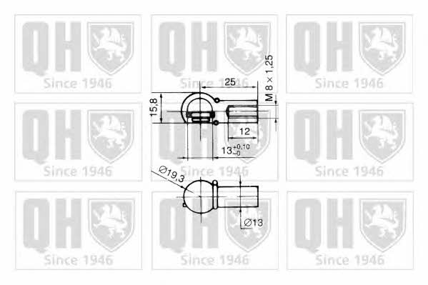 Quinton Hazell QTS128076 Пружина газовая багажника QTS128076: Купить в Польше - Отличная цена на 2407.PL!