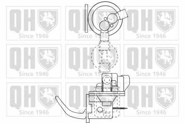 Quinton Hazell QFP132 Насос топливный QFP132: Отличная цена - Купить в Польше на 2407.PL!