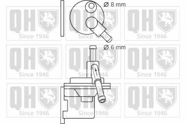Quinton Hazell QFP14 Fuel pump QFP14: Buy near me in Poland at 2407.PL - Good price!
