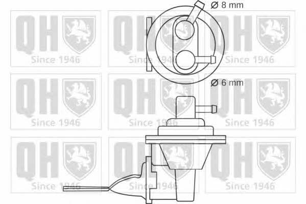 Quinton Hazell QFP140 Fuel pump QFP140: Buy near me in Poland at 2407.PL - Good price!