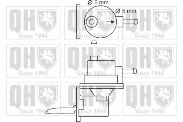 Quinton Hazell QFP16 Fuel pump QFP16: Buy near me in Poland at 2407.PL - Good price!
