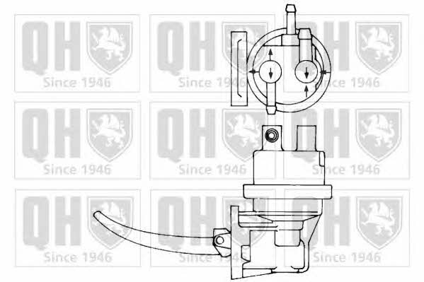 Quinton Hazell QFP199 Fuel pump QFP199: Buy near me in Poland at 2407.PL - Good price!